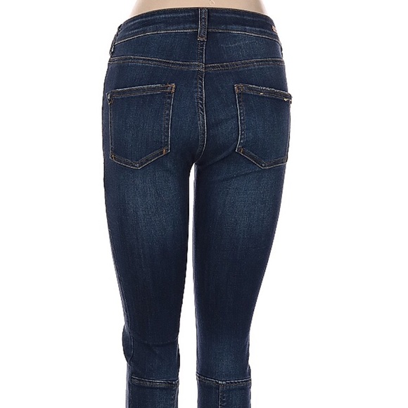 Pilcro and the Letterpress Front Seam High Rise Denim Legging Sz 26 - Picture 6 of 14